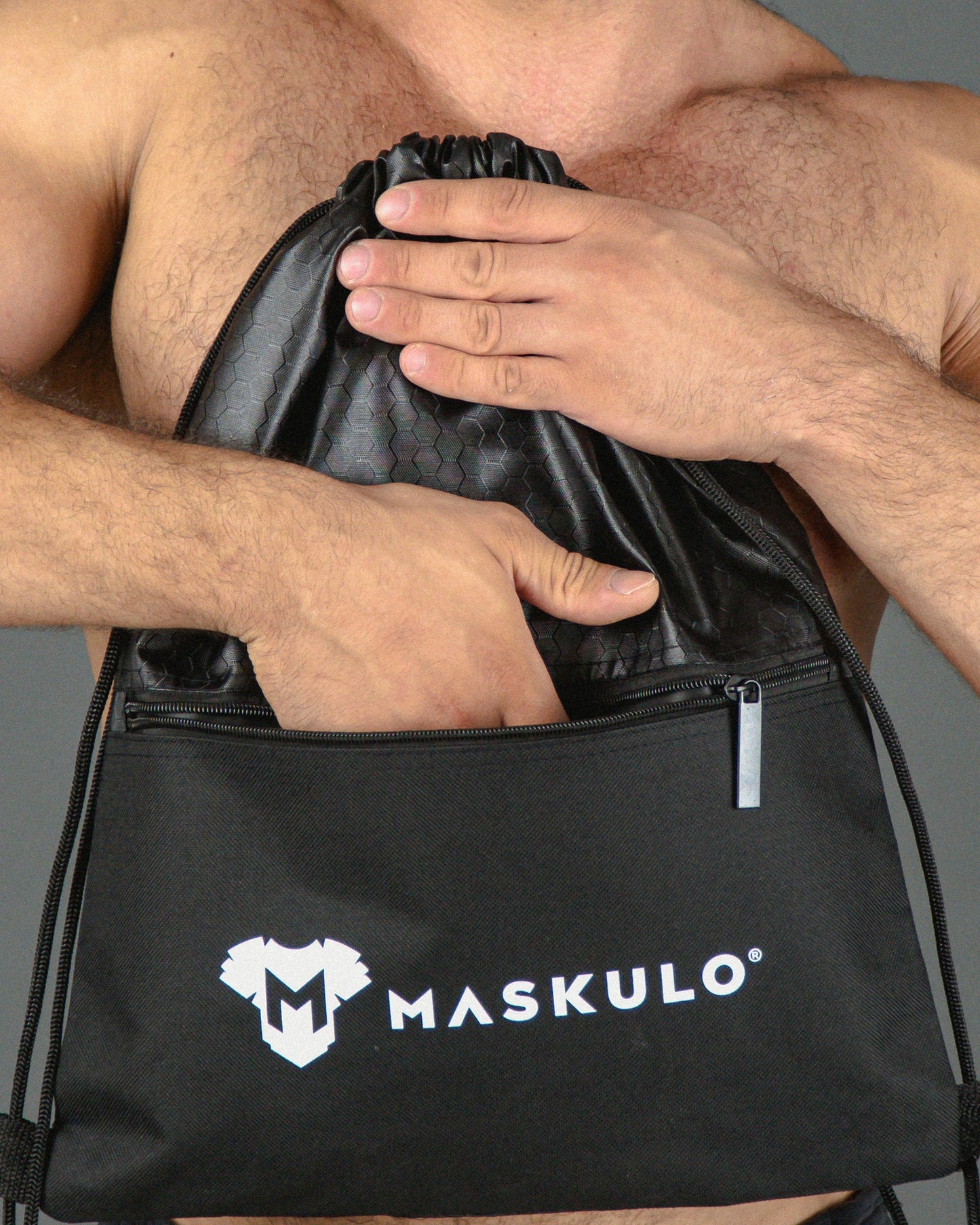 Maskulo Drawstring Bag