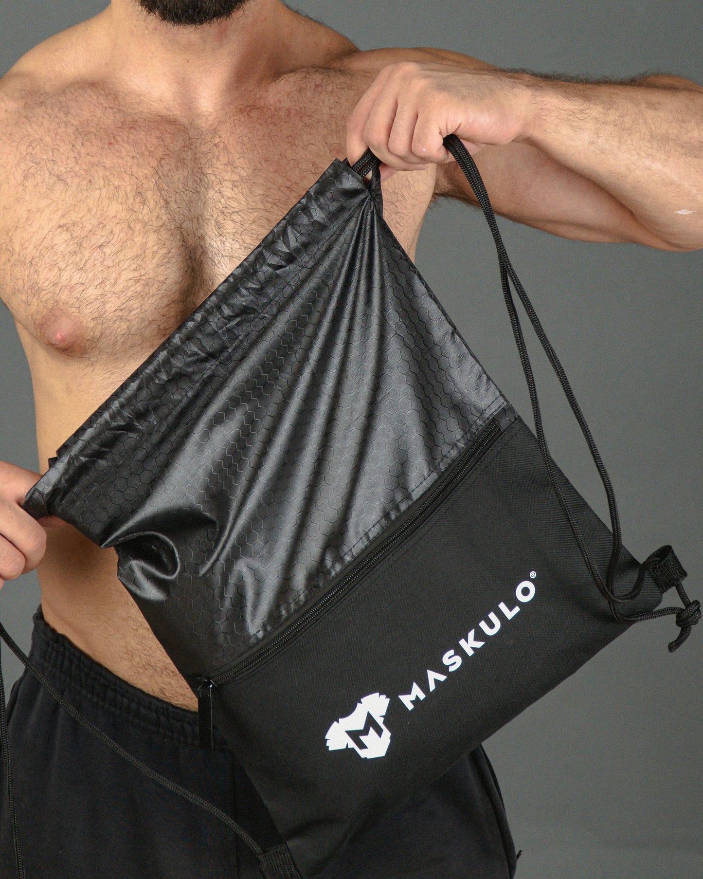 Maskulo Drawstring Bag