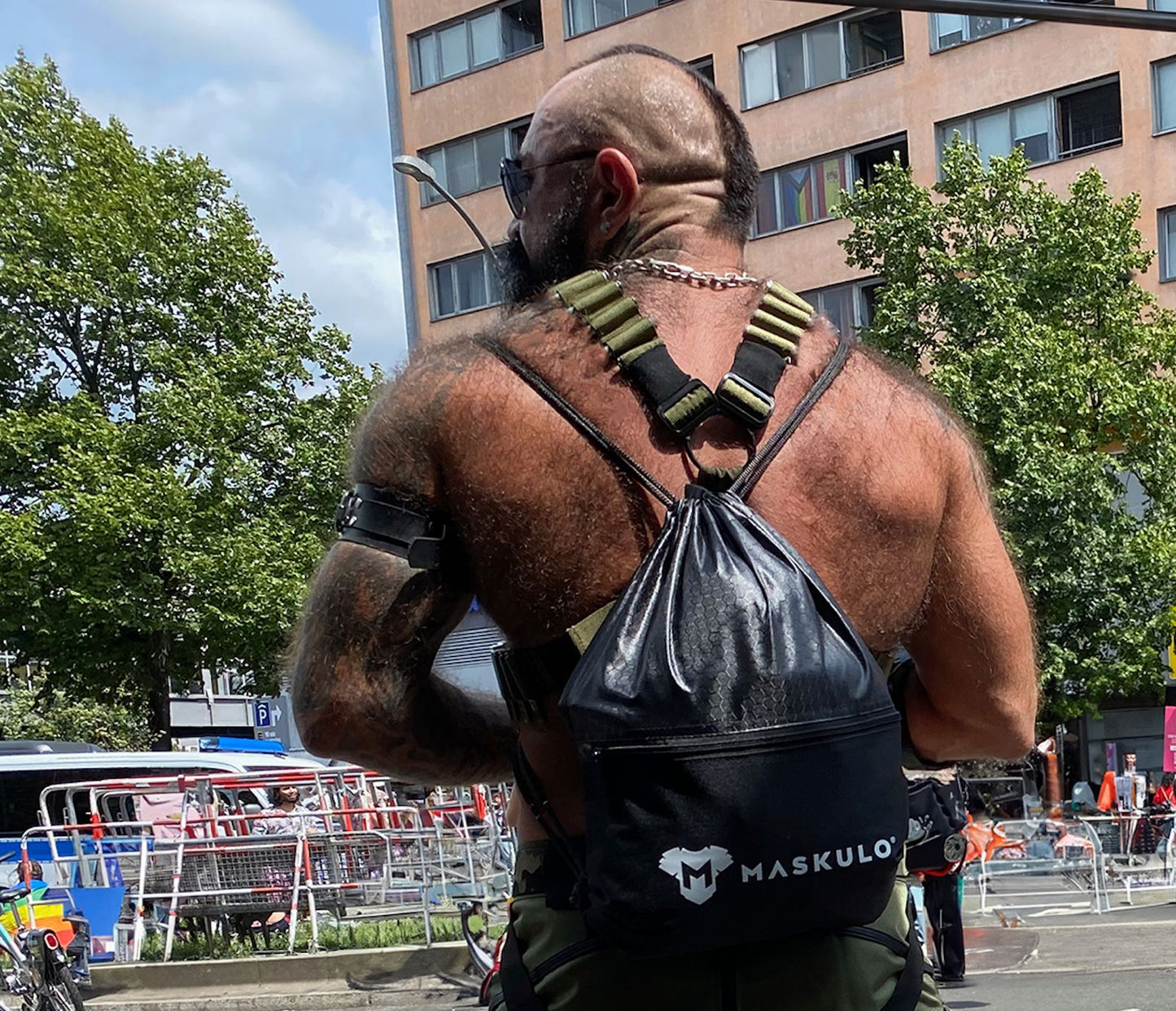 Maskulo Drawstring Bag