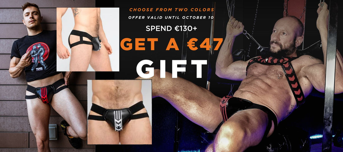 Get a Jockstrap as a gift for orders over 130 € on maskulo.com