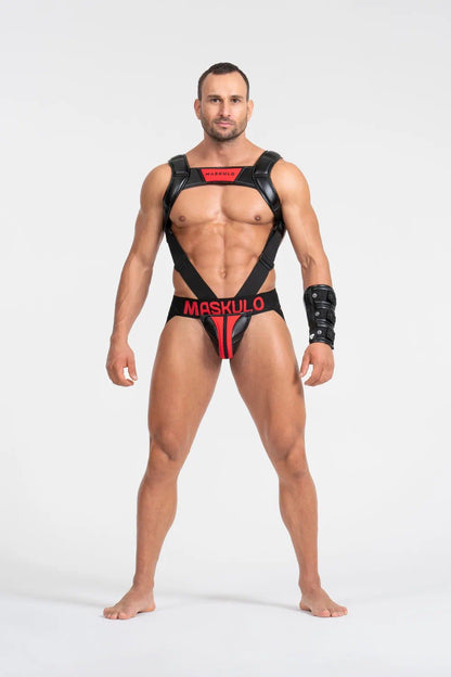 Xav Armoplex Jockstrap - Rouge | Expédition 2026-08-05