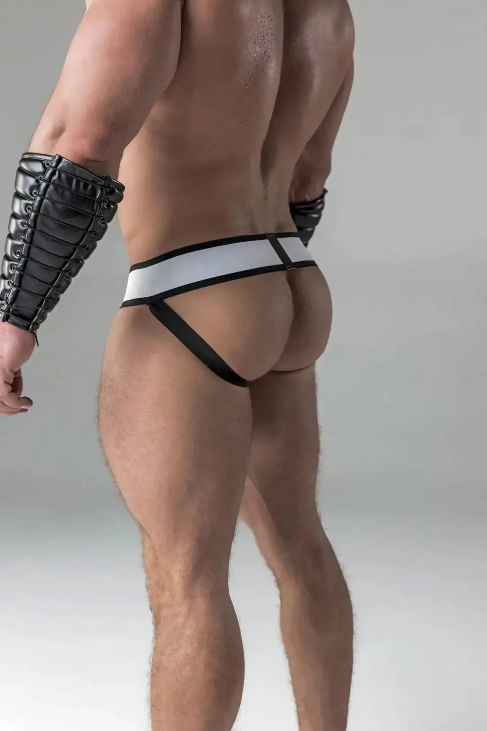 Armored. Jockstrap with detachable codpiece - Maskulo - MJS169-Y1 - Maskulo EU Global Online Store