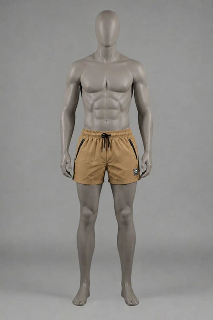 Jedd Synther Shorts. Beige Khaki - Maskulo - MSH269-Y1- Maskulo EU Global Online Store
