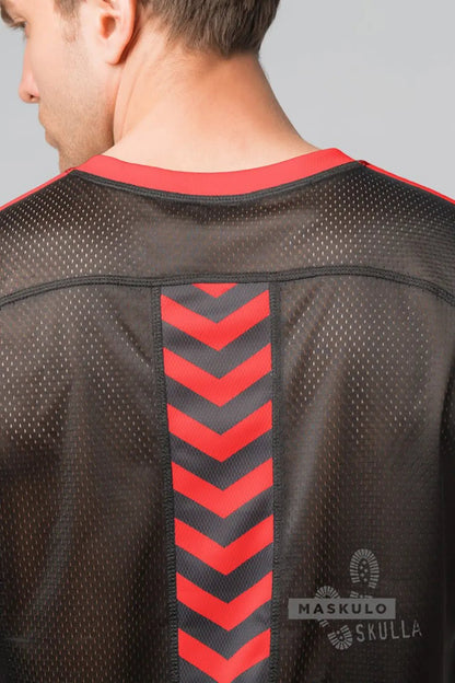 Skulla. Mesh T-Shirt. Red - Maskulo - MTS113-Y1 - Maskulo EU Global Online Store