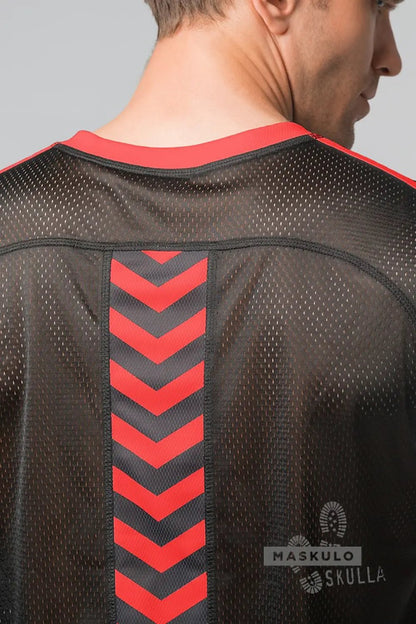 Skulla. Mesh T-Shirt. Red - Maskulo - MTS113-Y1 - Maskulo EU Global Online Store