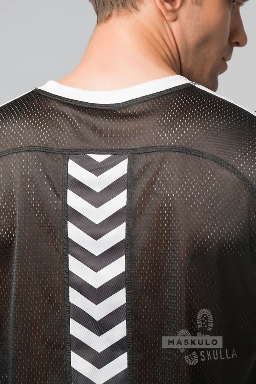 Skulla. Mesh T-Shirt. White - Maskulo - MTS114-Y1 - Maskulo EU Global Online Store