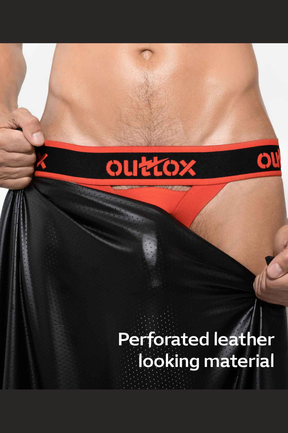 Outtox. Harness top with cockring