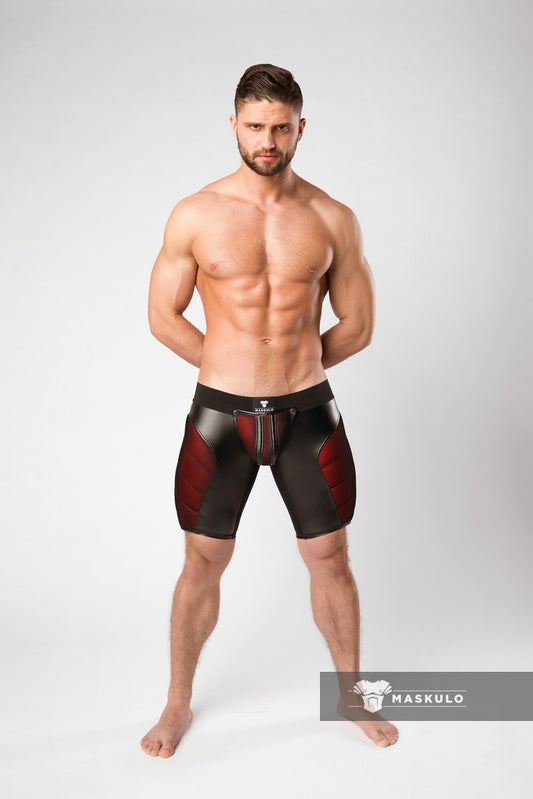 Armored. Color-Under. Men's Cycling Shorts. Zipped rear