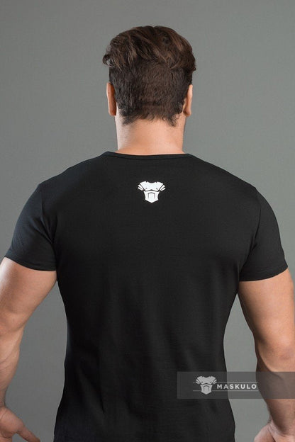 Maskulo T-Shirt aus Baumwolle mit HD-Print